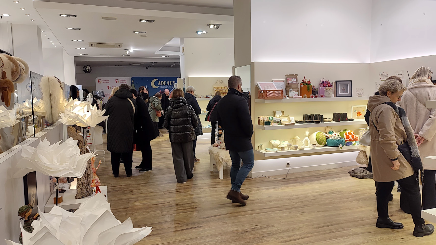 Pop-Up Store “Trésors d’artisans” Passage Lemonnier à Liège