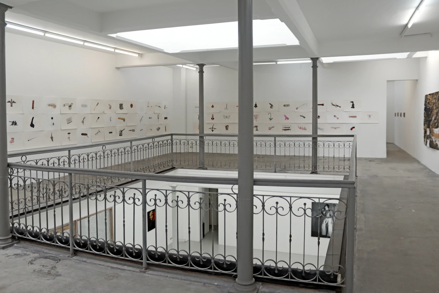 Jacques Charlier : Cent sexes d’artistes à la Galerie Nadja Vilenne