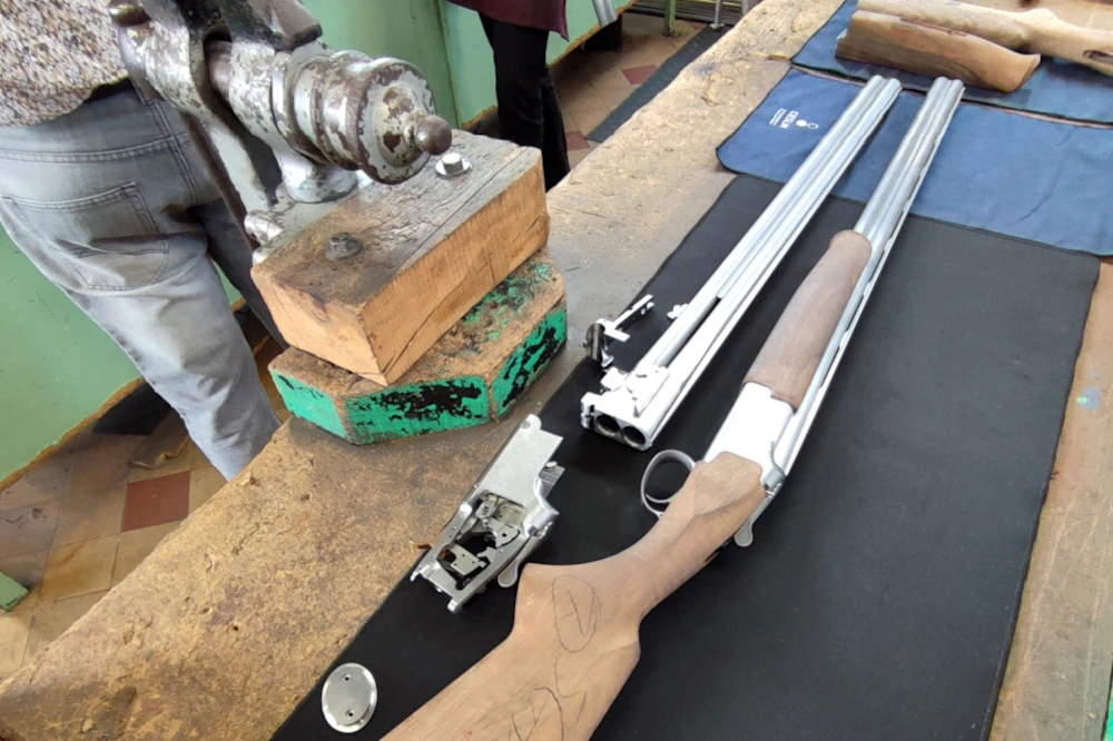 Les ateliers d&rsquo;armurerie de l&rsquo;école Léon Mignon à Liège