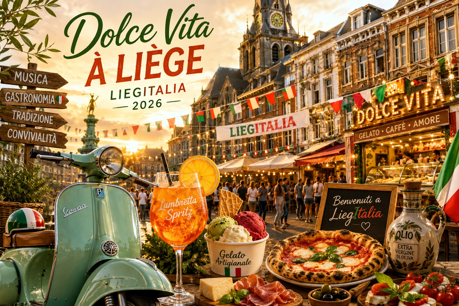 LiegItalia 2026 : la Dolce Vita au cœur de Liège