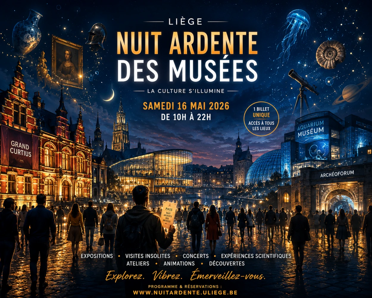 Nuit ardente des Musées : Liège 2026