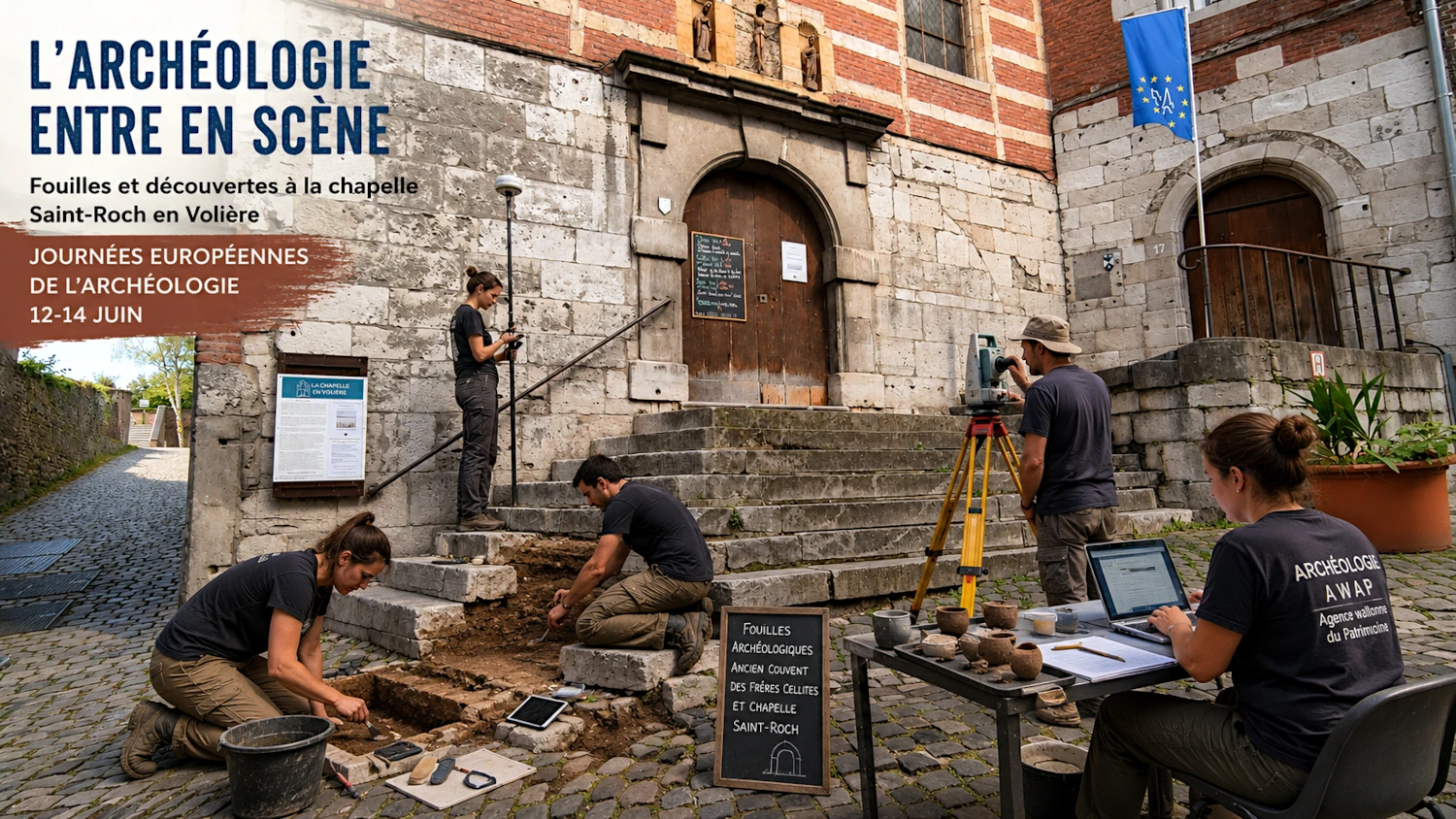 Journées européennes de l’Archéologie – Chapelle Saint-Roch à Liège