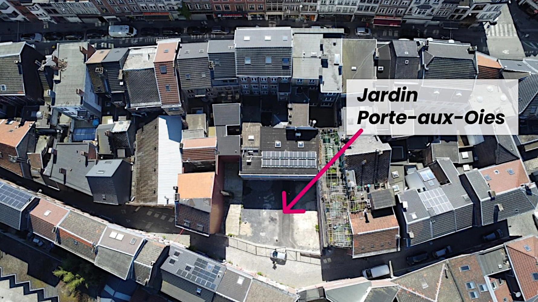 Outremeuse : le jardin de la rue Porte-aux-Oies franchit une nouvelle étape