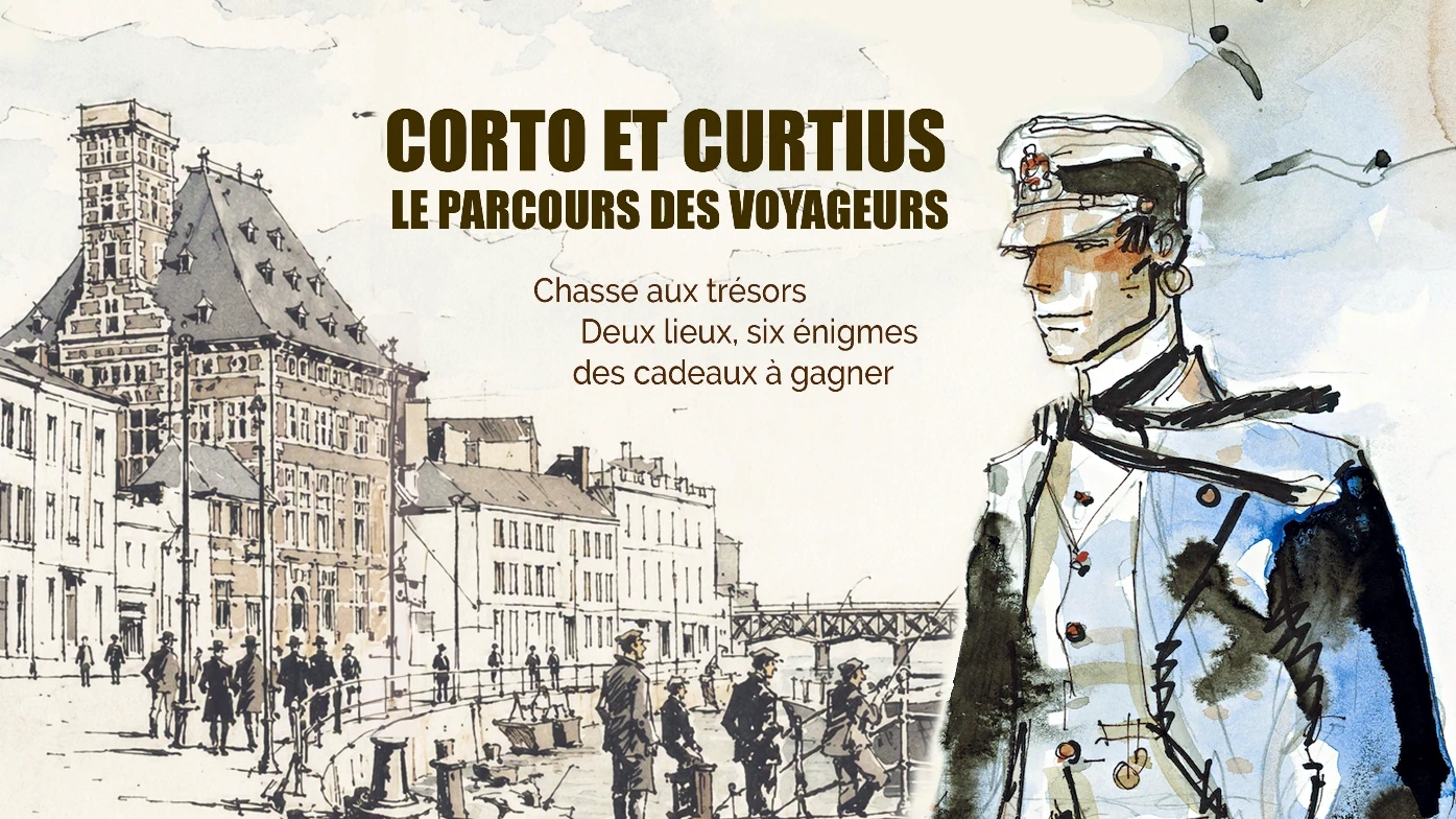 Corto Maltese et Curtius, une chasse au trésor à Liège