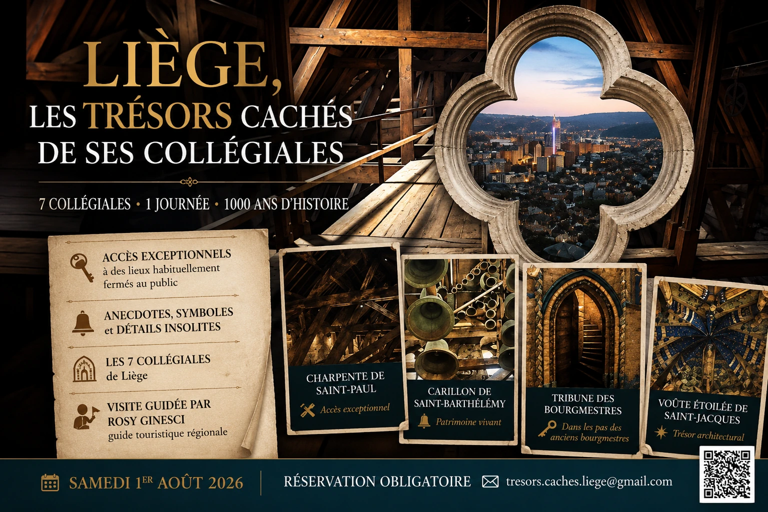 Trésors cachés des collégiales de Liège, une visite exceptionnelle
