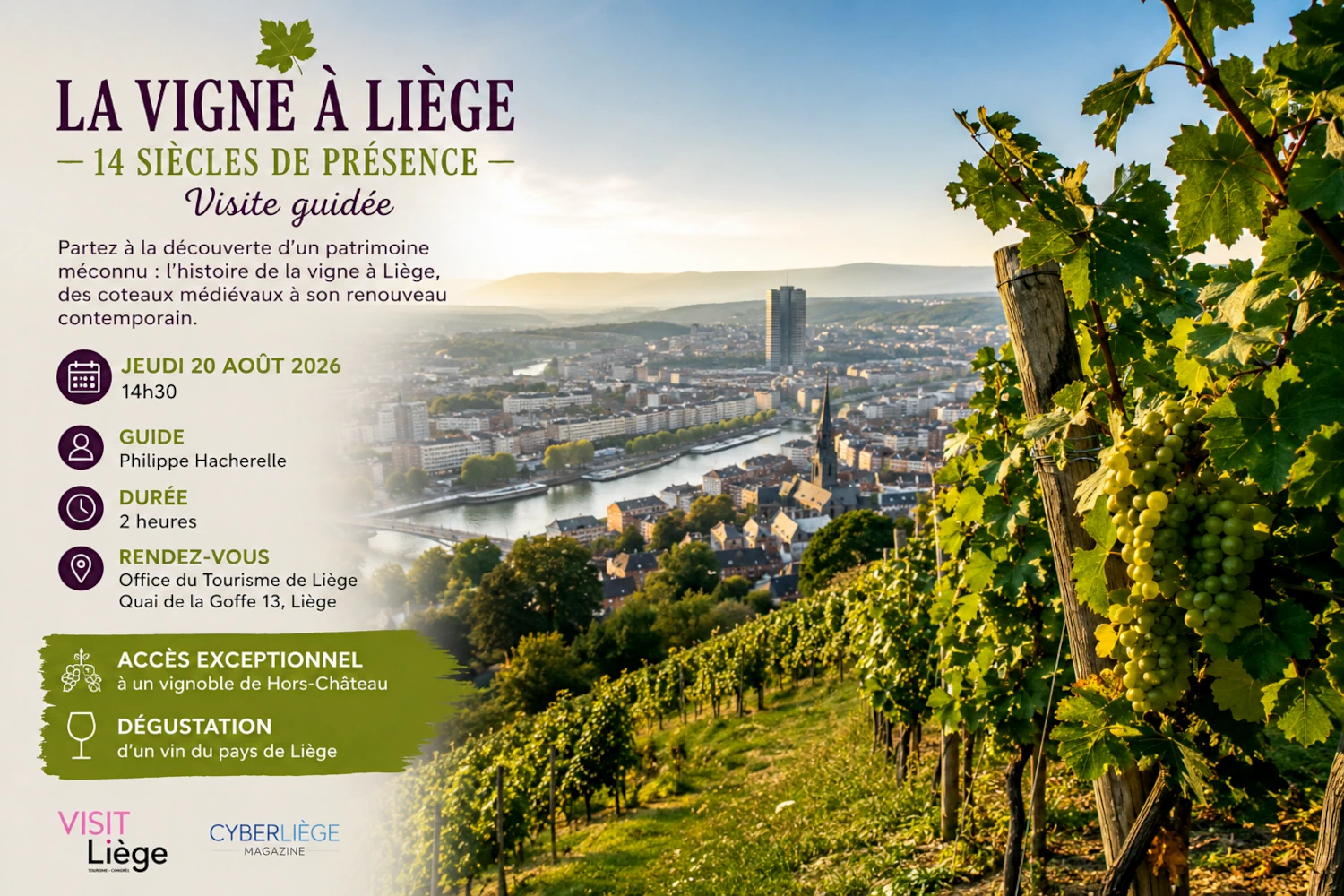 La vigne à Liège, 14 siècles de présence