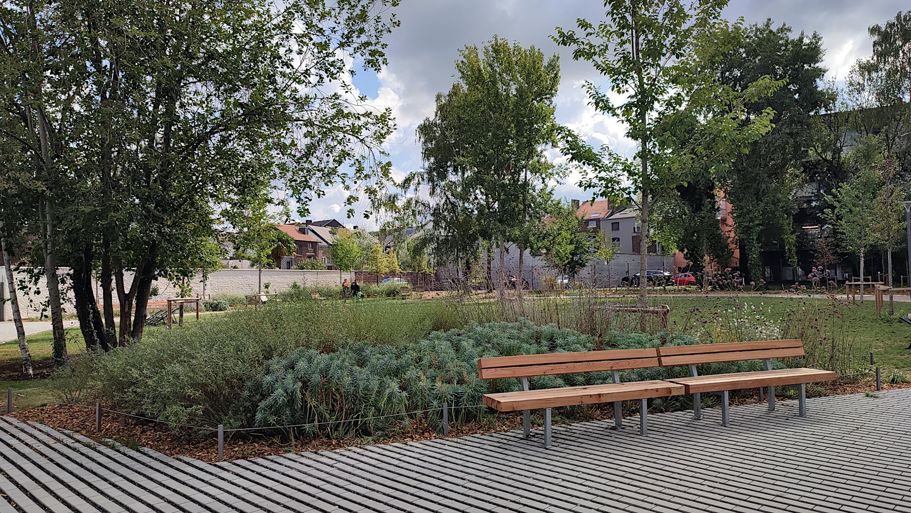 Le parc Katherine Johnson, un nouvel espace vert à Liège